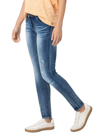 Timezone Dżinsy - Slim fit - w kolorze niebieskim