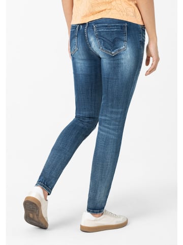 Timezone Dżinsy - Slim fit - w kolorze niebieskim