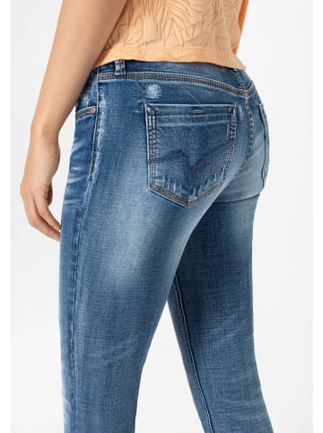 Timezone Dżinsy - Slim fit - w kolorze niebieskim