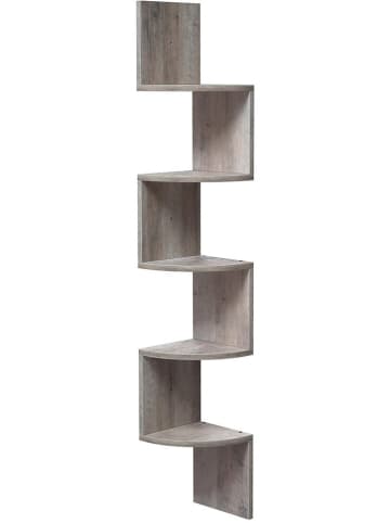 Songmics Bücherregal in Braun - (B)20 x (H)126 x (T)20 cm