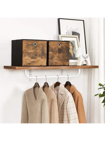 SONGMICS 6er-Set: Aufbewahrungsboxen in Hellbraun/ Schwarz - (B)30 x (H)30 x (T)30 cm