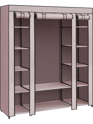 Songmics Kleiderschrank in Lila - (B)150 x (H)175 x (T)45 cm