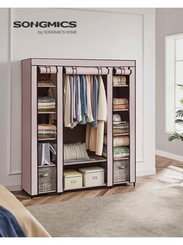 Songmics Kleiderschrank in Lila - (B)150 x (H)175 x (T)45 cm