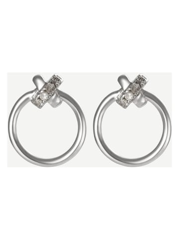 DIAMOND & CO Weißgold-Ohrstecker "Clair de Lune" mit Diamanten