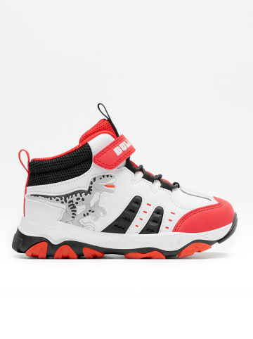 Bull Boys Leder-Sneakers "Velociraptor" in Rot