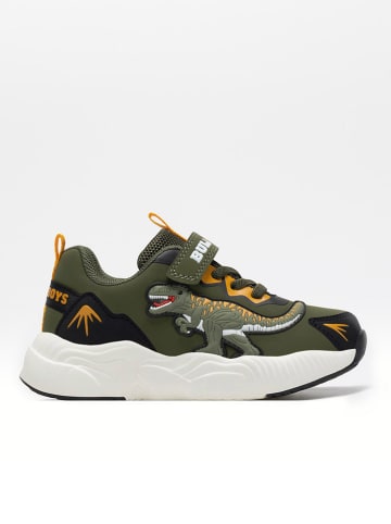 Bull Boys Sneakers "T-Rex Scarpa"  in Khaki