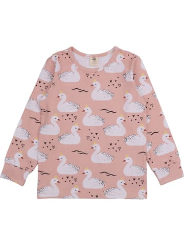 Walkiddy Pyjama in Rosa/ Dunkelblau