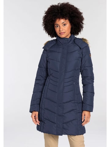 Icepeak Doorgestikte mantel "Paiva" donkerblauw