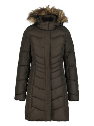 Icepeak Płaszcz pikowany "Paiva" w kolorze brązowym