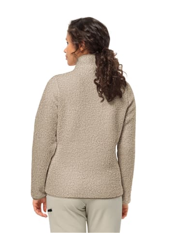 Jack Wolfskin Fleecejacke "High Curl" in Beige