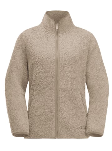 Jack Wolfskin Fleecejacke "High Curl" in Beige