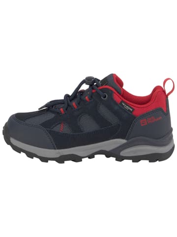 Jack Wolfskin Wanderschuhe "TEXAPORE" in Dunkelblau/ Rot in Dunkelblau/ Rot