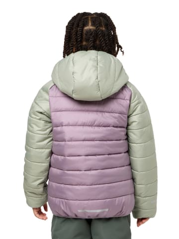 Jack Wolfskin Steppjacke "Zenon" in Lila/ Grün