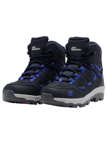 Jack Wolfskin Trekkingschuhe "VOJO TEXAPORE MID" in Dunkelblau/ Blau