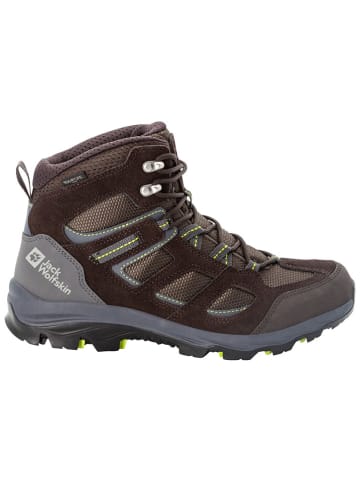 Jack Wolfskin Buty trekkingowe "Vojo 3 Texapore Mid" w kolorze brązowo-szarym