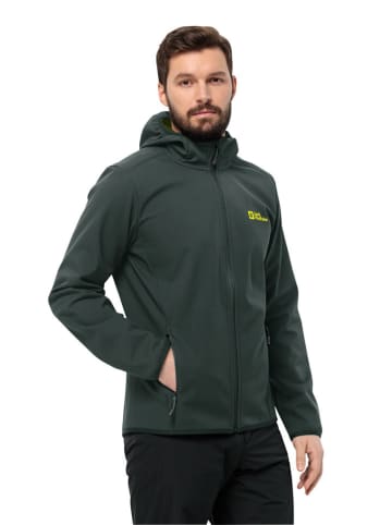 Jack Wolfskin Softshelljacke "Bornberg" in Dunkelgrün