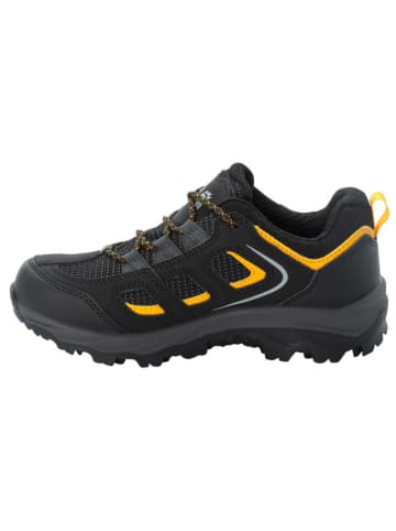 Jack Wolfskin Wanderschuhe "VOJO TEXAPORE" in Schwarz/ Anthrazit/ Gelb