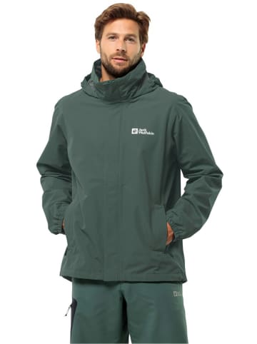 Jack Wolfskin Funktionsjacke "Stormy Point" in Grün