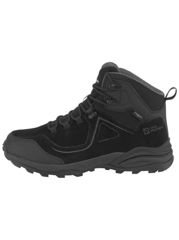 Jack Wolfskin Trekkingschuhe "Sunset Hike Texapore MID" in Schwarz/ Anthrazit