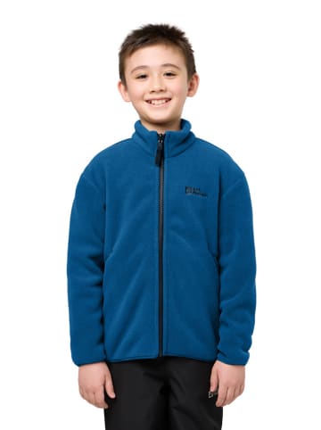 Jack Wolfskin Kurtka 3w1 "Iceland" w kolorze niebiesko-czarnym