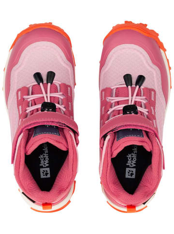 Jack Wolfskin Trekkingschuhe "Cyrox Texapore Mid" in Pink/ Rosa/ Orange