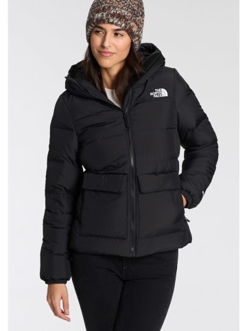 The North Face Kurtka pikowana w kolorze czarnym