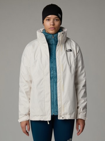 The North Face 3-in1-Funktionsjacke in Weiß