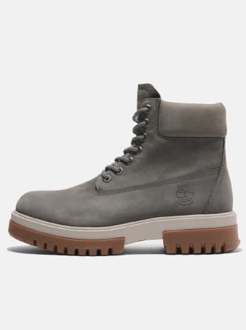 Timberland Leder-Boots "Arbor Road Mid" in Grau