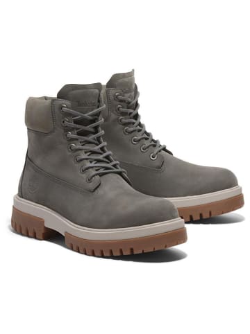 Timberland Leren boots "Arbor Road Mid" grijs