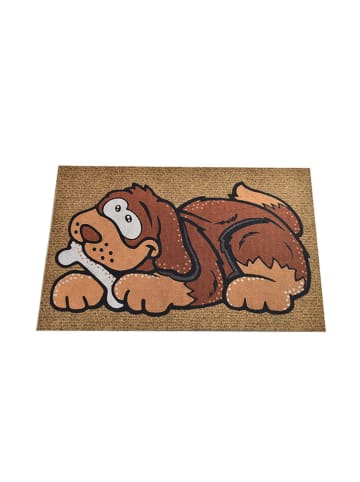 Conceptum Hypnose Fußmatte ''Perro'' in Hellbraun