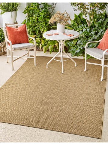 Conceptum Hypnose Kurzflor-Teppich ''Sisaluna 4443'' in Hellbraun