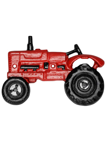 POSIWIO Flaschenöffner ''Traktor'' in Rot - (B)19,5 x (H)13,5 x (T)2,5 cm