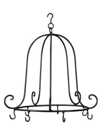 POSIWIO Kräuterkrone in Schwarz - (H)27 x Ø 23 cm