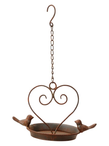 POSIWIO Vogeltränke in Braun - (B)23 x (H)35 x (T)15 cm
