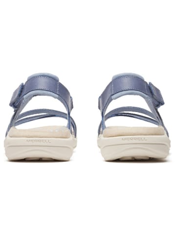 Merrell Leder-Sandalen "Harbor Backstrap" in Hellblau