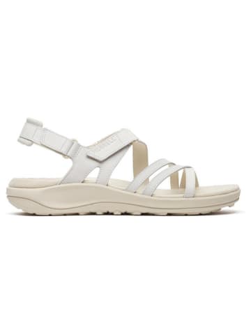 Merrell Leder-Sandalen "Harbor Backstrap" in Weiß