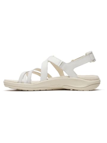 Merrell Leder-Sandalen "Harbor Backstrap" in Weiß