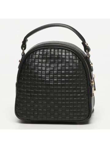 Victor & Hugo Paris Leder-Rucksack "Ketlin" in Schwarz - (B)20 x (H)20 x (T)10 cm