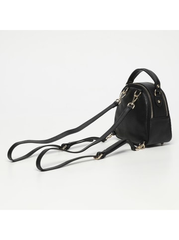 Victor & Hugo Paris Leder-Rucksack "Ketlin" in Schwarz - (B)20 x (H)20 x (T)10 cm