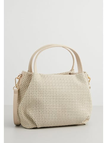 Victor & Hugo Paris Leren handtas "Elsa" crème - (B)24 x (H)18 x (D)13 cm