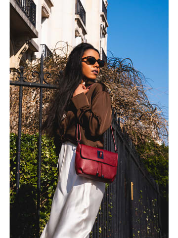 Victor & Hugo Paris Leder-Schultertasche "Joyce" in Altosa - (B)26 x (H)16 x (T)6 cm