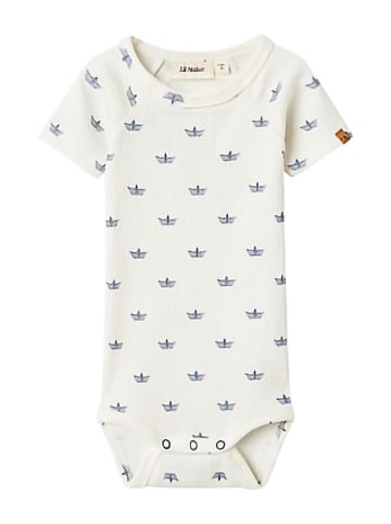Lil Atelier Romper "Lavo" wit