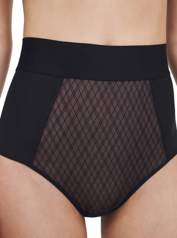 Chantelle Figi high waist w kolorze czarnym