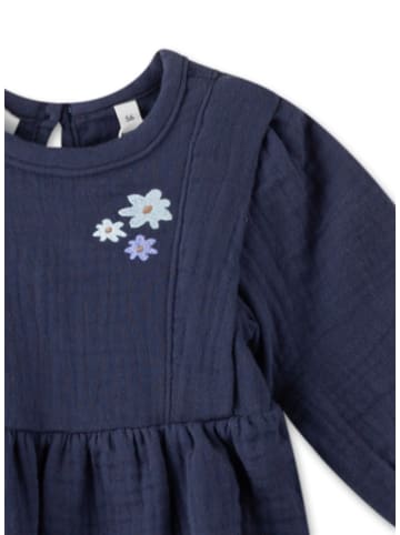 Sanetta Kidswear Kleid in Dunkelblau