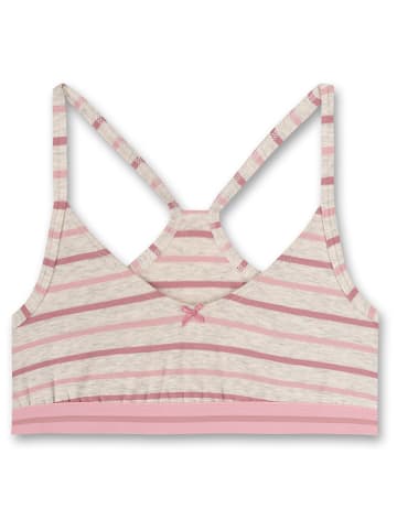 Sanetta Bustier in Creme/ Pink