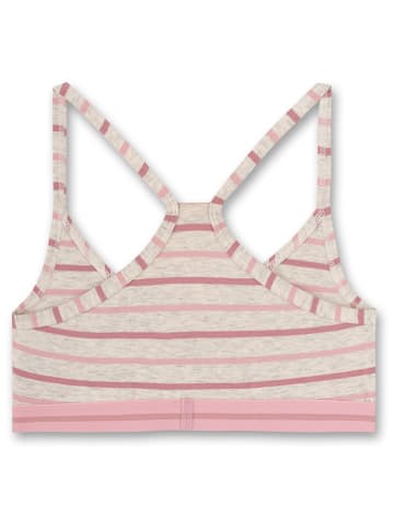 Sanetta Bustier in Creme/ Pink
