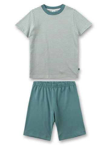 Sanetta Pyjama in Grün