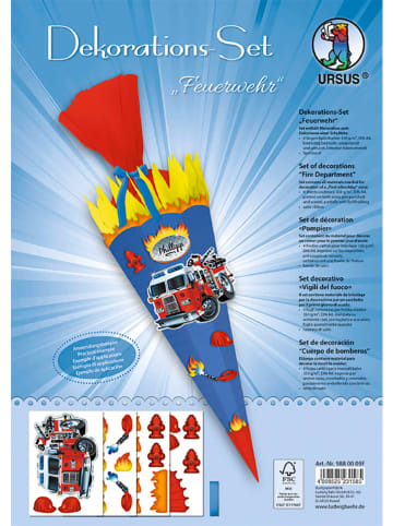 URSUS Dekorations-Set "Feuerwehr"