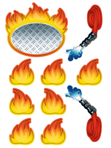 URSUS Dekorations-Set "Feuerwehr"