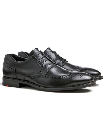 LLOYD Leder-Schnürschuhe "Marian" in Schwarz